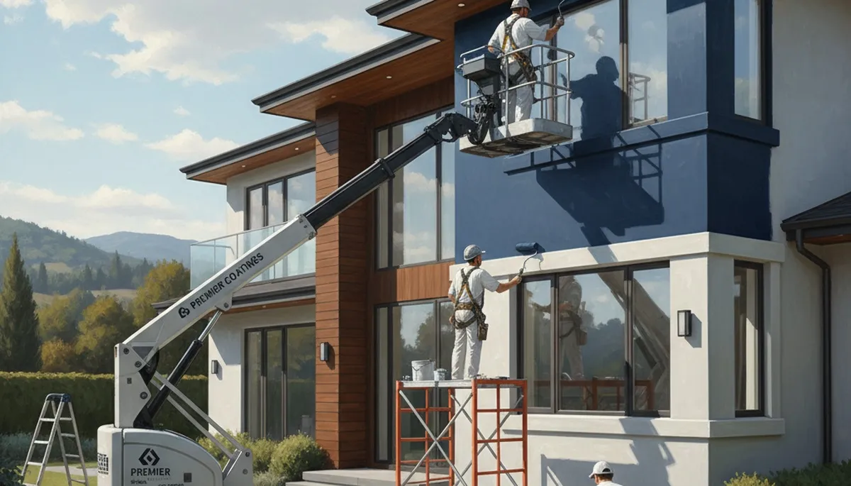 Exterior house painting in Omaha, NE for weather-resistant curb appeal and home protection