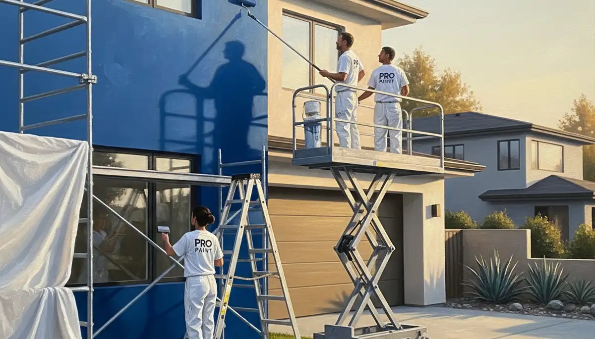 Professional house painting service in Omaha, NE for durable, weather-resistant exterior finishes