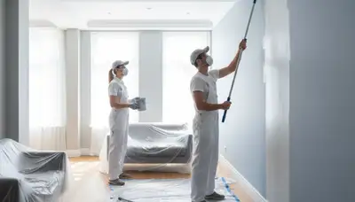 Omaha, NE interior house painting service for durable, smooth finishes in local homes