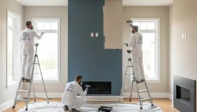 Omaha, NE interior house painting for smooth, durable finishes in local homes